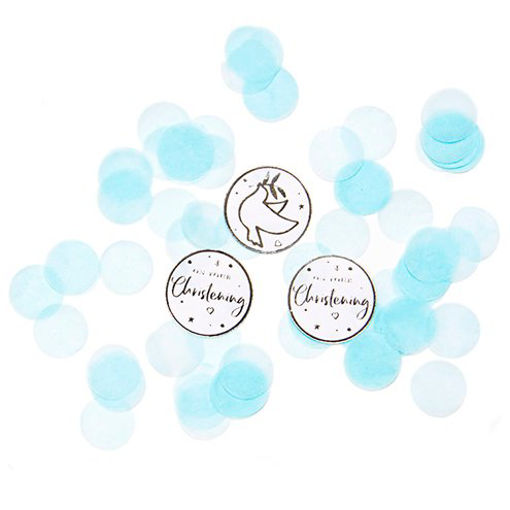 Picture of ON YOUR CHRISTENING BLUE CONFETTI
